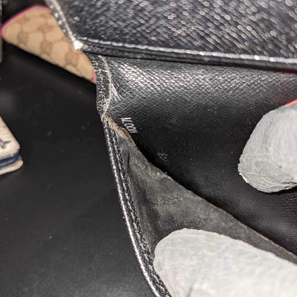 LV black wallet long - Picture 2 of 5